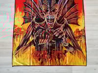Image 3 of NIFELHEIM - Devil's force Flag (cloth poster Banner tapestry) Black metal