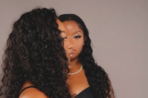 Image of Virgin Italian Curly Bundle Hair 