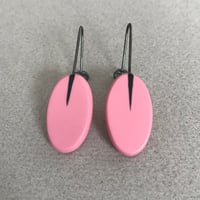 Image 1 of bubblegum pink oval drops