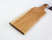 Image 5 of Hardwood Maple Cutting Charcuterie Board, Solid Maple Wood Cheese Board, Wooden Cutting Board