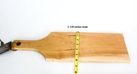 Image 6 of Hardwood Maple Cutting Charcuterie Board, Solid Maple Wood Cheese Board, Wooden Cutting Board