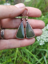 Image 2 of Serpentine Earrings 