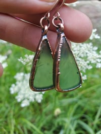 Image 3 of Serpentine Earrings 