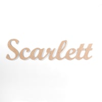 Image 1 of Custom Wooden Name