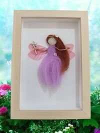 Image 1 of Felted Wool Fairy 'Bella Donna'