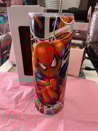 Image 1 of SPIDER MAN 20 ounce TUMBLER CUP 