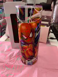 Image 3 of SPIDER MAN 20 ounce TUMBLER CUP 