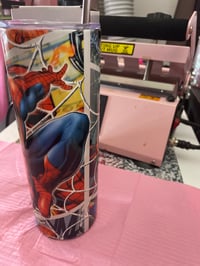 Image 4 of SPIDER MAN 20 ounce TUMBLER CUP 