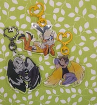 Image 2 of Hellaverse Pin up Keychain