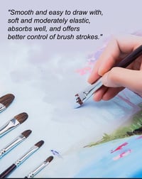 Image 2 of Non-fraying brushes