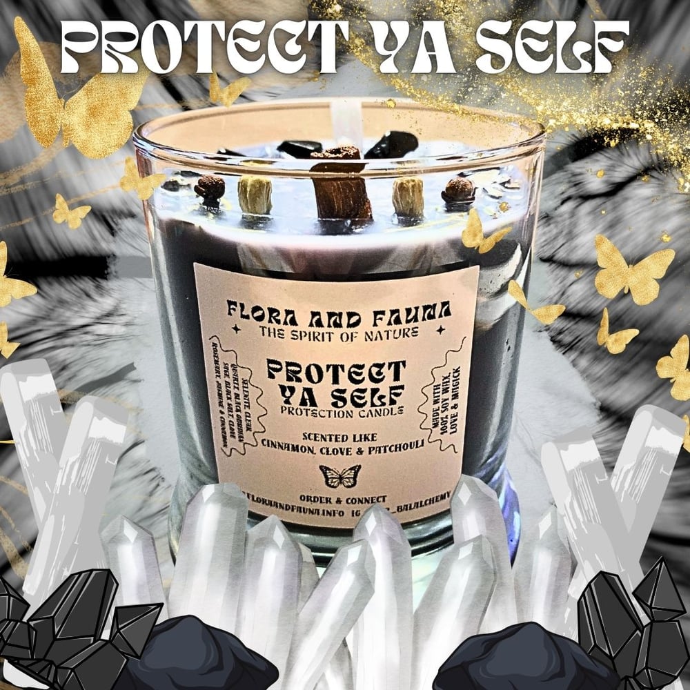 Image of PROTECT YA SELF INTENTION CANDLE