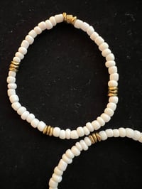 Image 3 of Multi strand white Bracelet