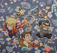 Image 1 of The Boys Double Sided Keychain