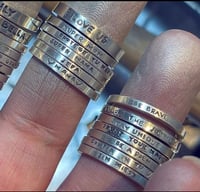 Image 2 of adjustable custom ring