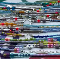 Image 4 of Rainbow evil eye bracelet