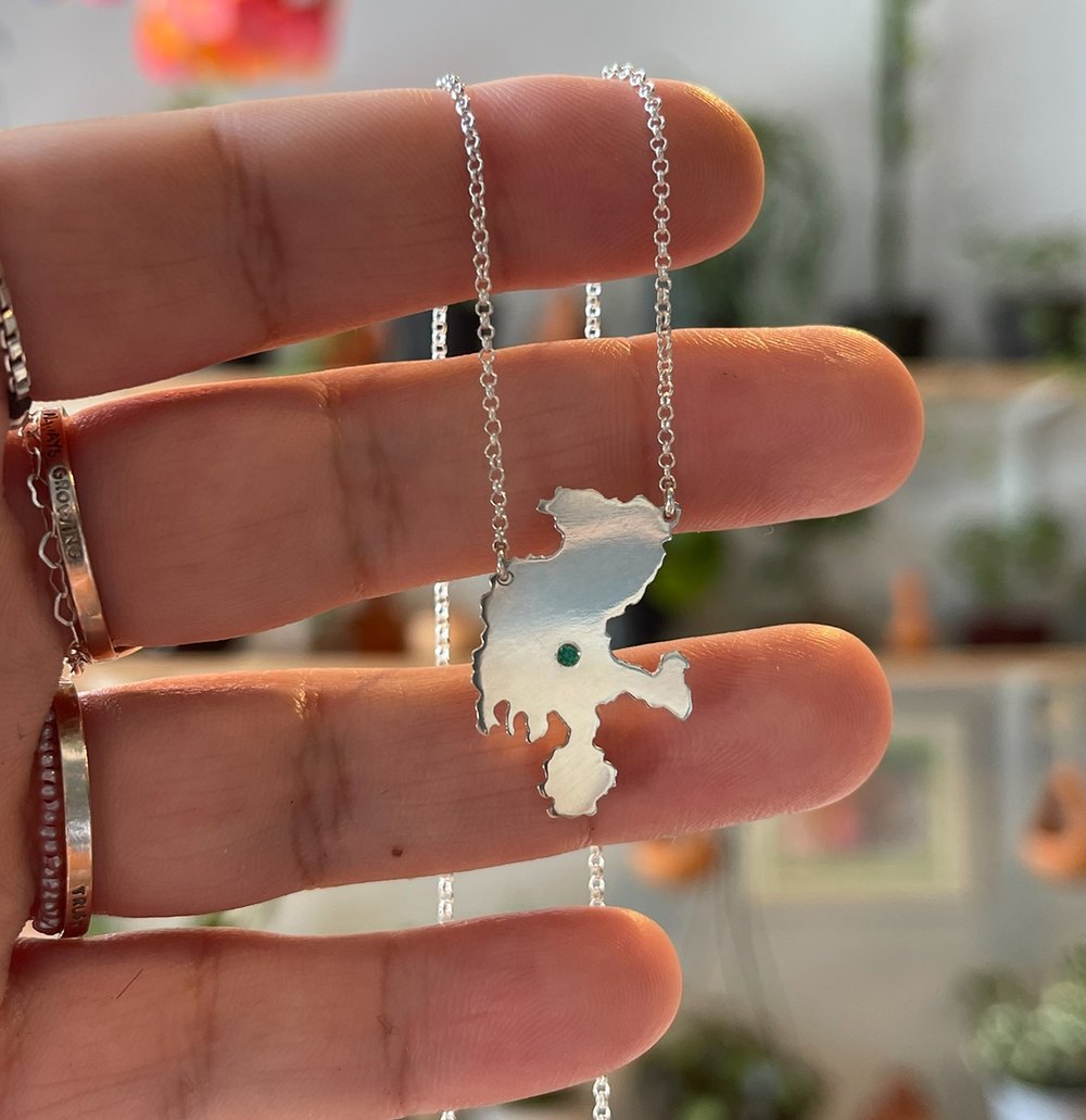 Image of My place necklace