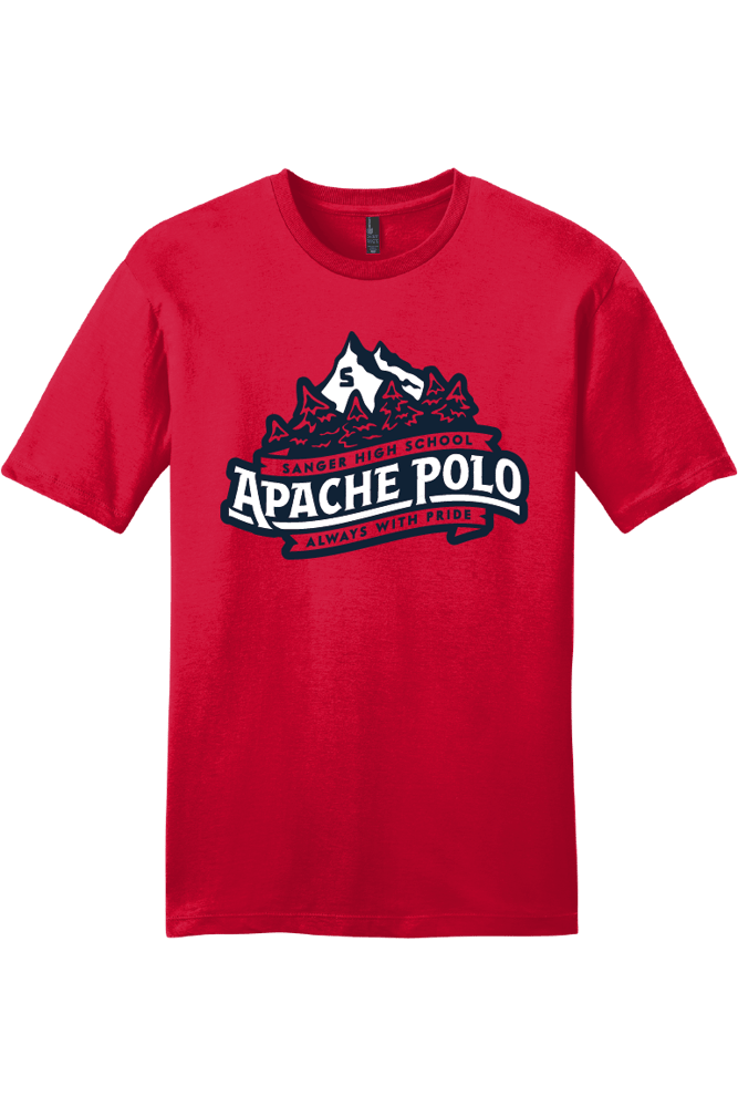 Image of Apache Polo Red Tee