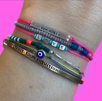 Image 3 of Tiny Letter blocks bracelet