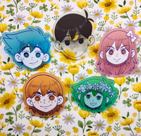 Frosted Omori Pin