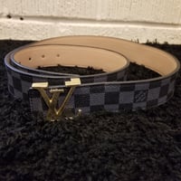 Image 5 of Gucci Belt Black Checkered