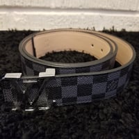 Image 3 of LV Belt Black Checkered 2024