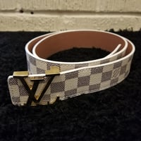 Image 3 of LV Belt White 2024