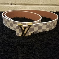 Image 5 of LV Belt White 2024