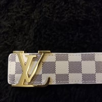 Image 6 of LV Belt White 2024