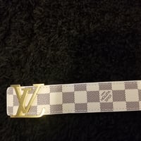 Image 7 of LV Belt White 2024