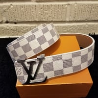 Image 2 of LV Belt Cream Checker