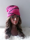 Pink Balenciaga Fashion Beanie 