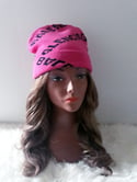 Pink Balenciaga Fashion Beanie 
