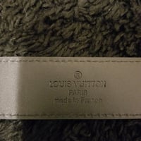 Image 9 of LV Belt Black LV Logo 2024