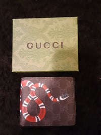 Image 1 of Gucci Wallet Black Snake