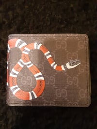 Image 2 of Gucci Wallet Black Snake