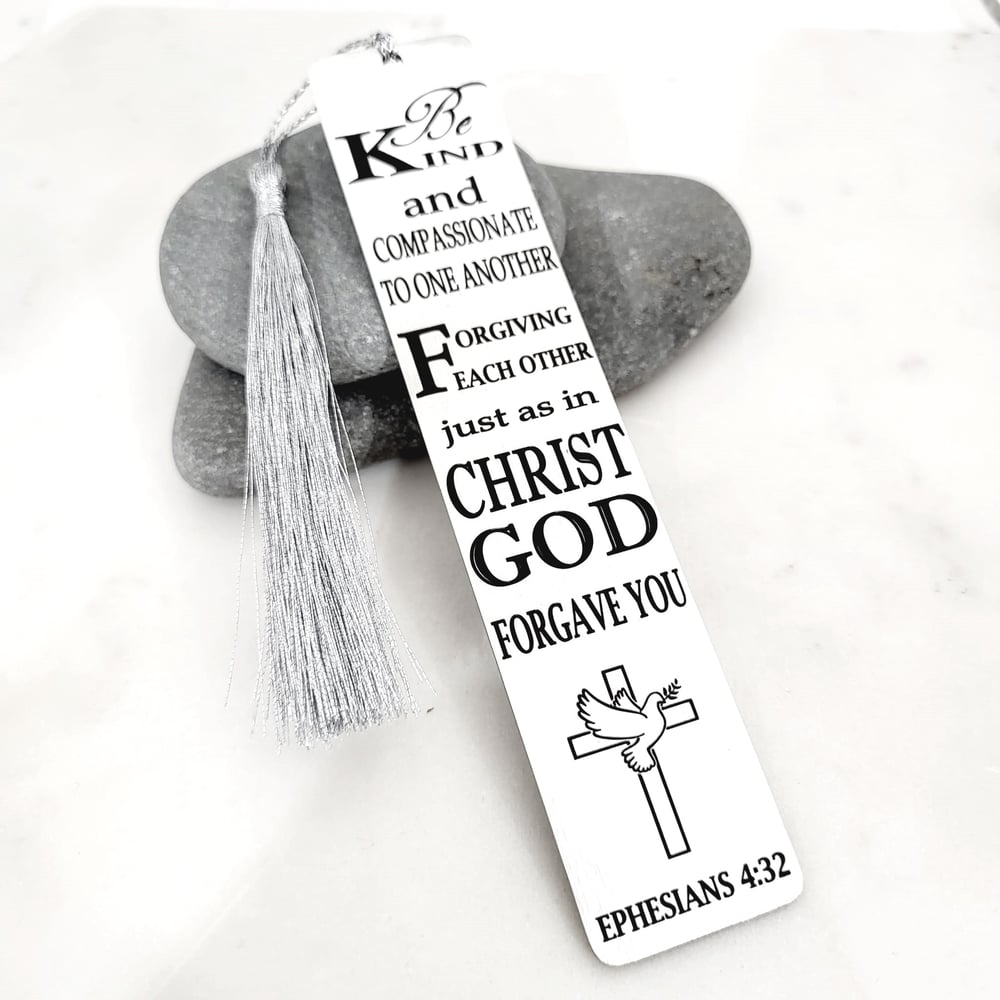 Image of  CHURCH Bookmarks - Ephesians 4:32 Kind and Compassionate to one another. Forgiving each other.