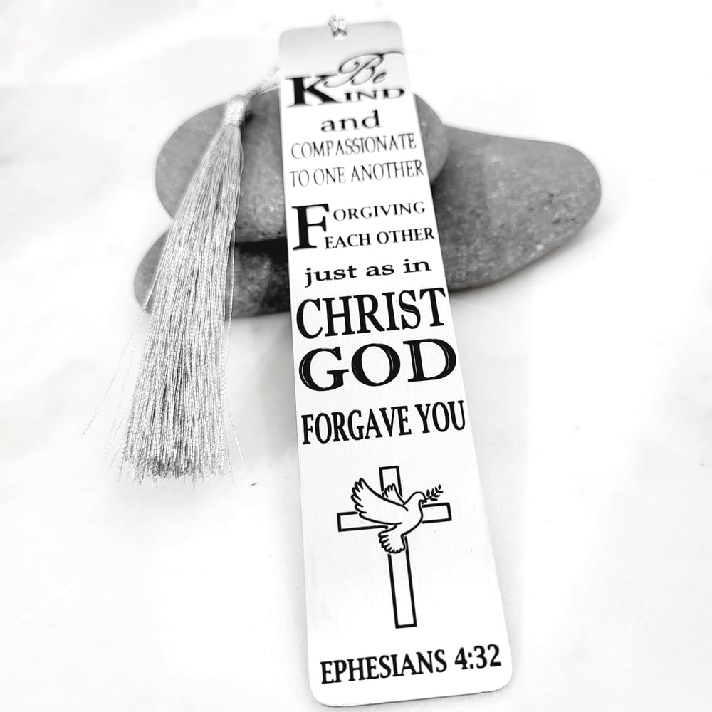 Image of  CHURCH Bookmarks - Ephesians 4:32 Kind and Compassionate to one another. Forgiving each other.