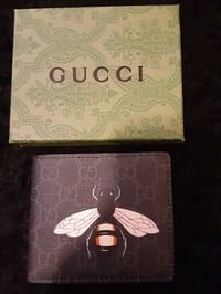 Image 1 of Gucci Wallet Black Bee