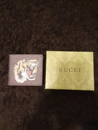 Image 3 of Gucci Wallet Black Tiger