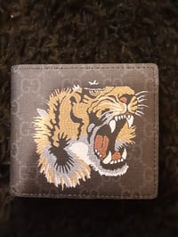 Image 4 of Gucci Wallet Black Tiger