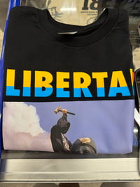 Image 2 of Libertad Venezuela Adult Crewneck T-Shirt