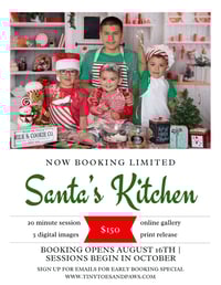 ( Sold Out) Santa's Kitchen