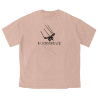 BUTTERFLY PEACH TEE