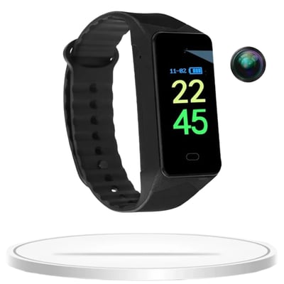 MSL 1080P HD Sports Watch Camera with Wearable Monitoring and Home Safety