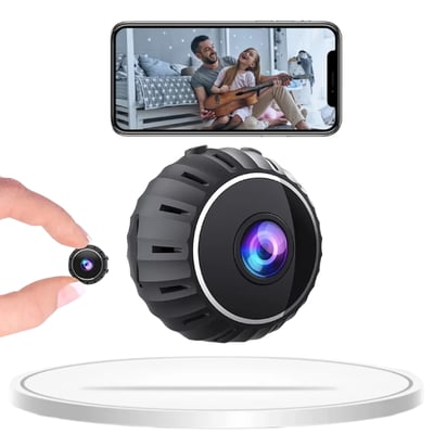 MSL 1080P HD Mini WiFi Camera - Smart Indoor Security Camera with Motion Detection & Night Vision