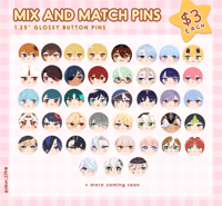 Genshin impact mix and match ship pins 