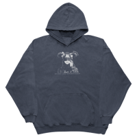 Image 1 of STUNNY NAVY HOODIE