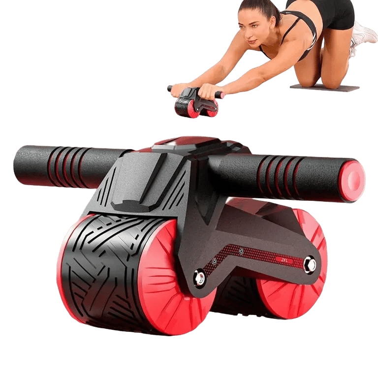 Automatic Abs Roller with Rebound – Quiet Abdominal Exerciser for Home Gym