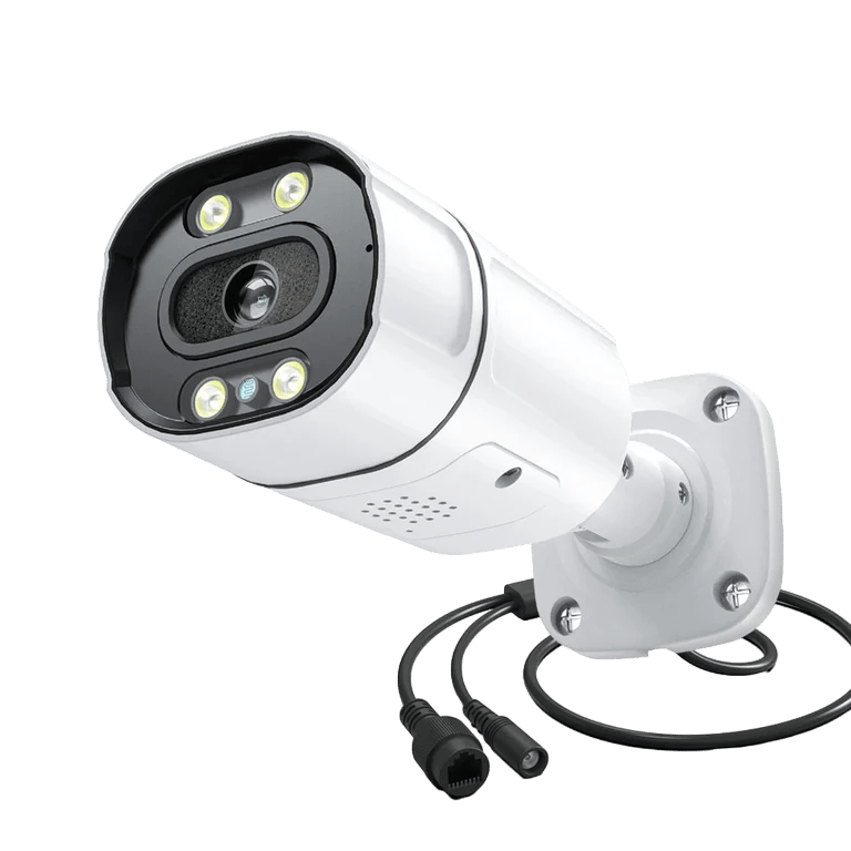 8MP 4K IP Bullet Camera Night Vision CCTV Dual Light Smart AI Motion Detection Security Cam