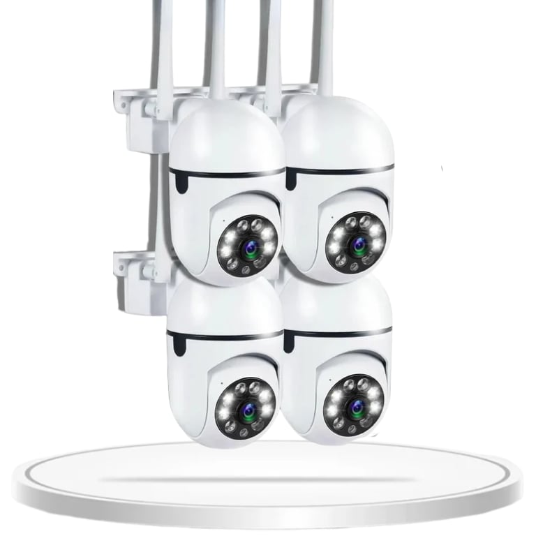 4Pcs MSL Wi-fi Surveillance Camera 1080P 5Ghz Wifi Camera Outdoor